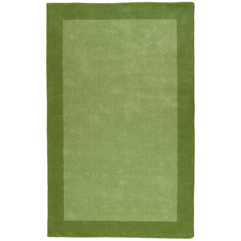 St. Croix Pulse Green Border Rug & Reviews Wayfair